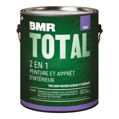 Peinture et apprêt d’intérieur 2 en 1, fini perle, 3,78 L, base 1