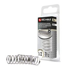 Compression Springs - 1/2" x 1 1/2" - 2/Pkg