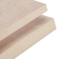 Panneau en MDF, densité moyenne, 3/8" x 49" x 97", naturel