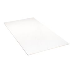 Panneau de mélamine, économique, blanc, 5/8" x 4' x 8'