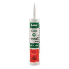 BMR 100% Silicone Multi-Purpose Sealant - 300 ml - White