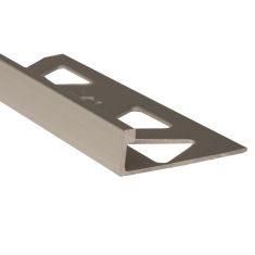 Aluminum edge - 5/16" x 8' - Anod clear