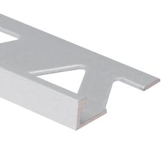 Bordure d'alluminium, 3/8" x 8', clair