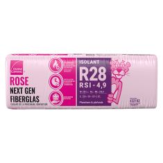 R-28 Pink Next Gen Fiberglas Insulation - 16" x 48" x 8 1/2" - Covers 53.3 sq. ft