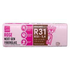 R-31 Pink Next Gen Fiberglas Insulation - 16" x 48" x 9 1/4" - Covers 42.7 sq. ft
