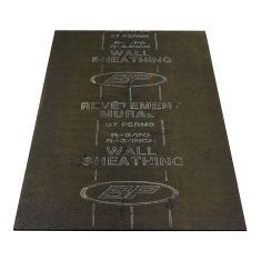 Panneau isolant R-1.3, 7/16", 9' x 4'