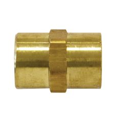 Female hexagonal nipple - 1/4" F - 2/Pkg