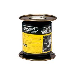 Câble électrique souterrain, noir, 15 m