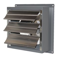 Ventilateur d'évacuation mural écoénergétique standard à vitesse unique Canarm S12-E1, 12"