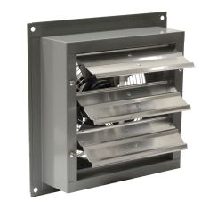 Ventilateur d'évacuation mural écoénergétique standard à 2 vitesses Canarm S8-B2, 8"