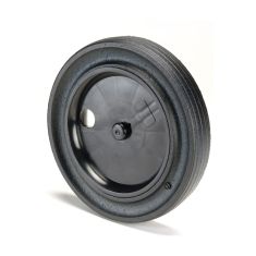 Wheeled cart wheel
