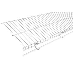Wire Shelving - PS Model - Continuous Sliding Rod - 12" x 144"