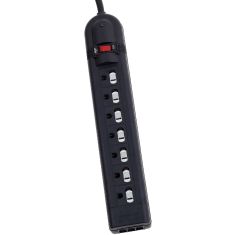 7-Outlet Surge Protector Power Bar, 4'