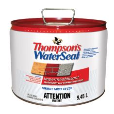 Imperméabilisant pour surfaces multiples, transparent, 9,45 l