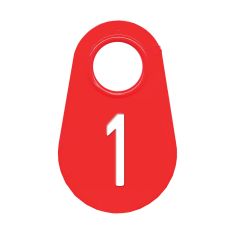 Étiquette d'identification pour le cou #1