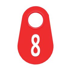 Étiquette d'identification pour le cou #8