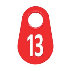 Étiquette d'identification pour le cou #13