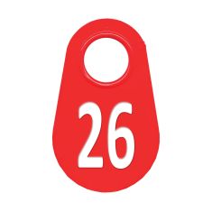 Étiquette d'identification pour le cou #26