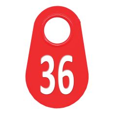 Étiquette d'identification pour le cou #36