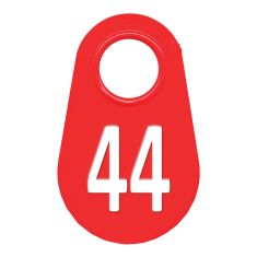 Étiquette d'identification pour le cou #44