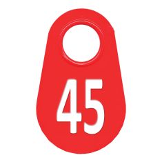 Étiquette d'identification pour le cou #45