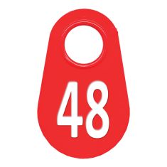 Étiquette d'identification pour le cou #48
