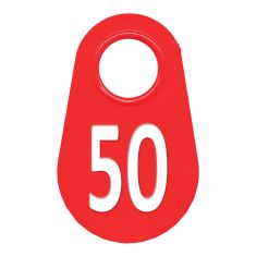 Étiquette d'identification pour le cou #50