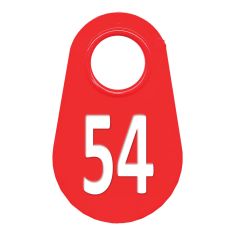 Étiquette d'identification pour le cou #54