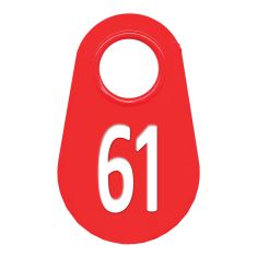 Étiquette d'identification pour le cou #61