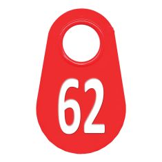 Étiquette d'identification pour le cou #62