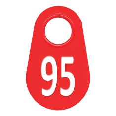 Étiquette d'identification pour le cou #95