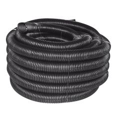 Filter tubing - Non-perforated - Black - 4" x 45 m