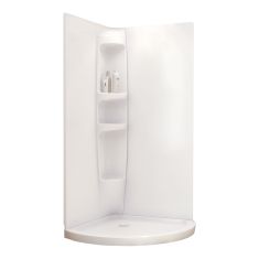Shower Wall - Olympia - 36" x 76" - White