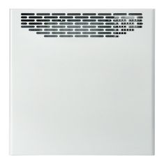 Convecteur avec thermostat intégré Uniwatt, 240 V, 500 W, blanc, 19 1/2" x 5 1/2" x 19 1/2"