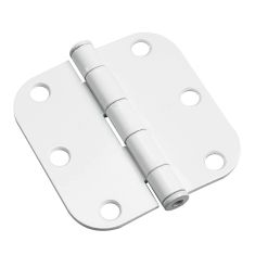 Door Hinge - White - 3" x 3" - 2/Pkg