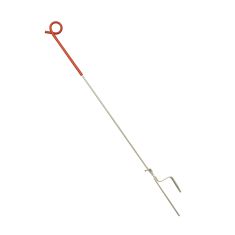 Poteau de clôture et queue de cochon