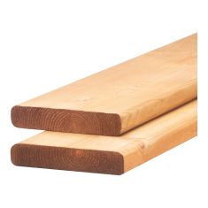 Treated Wood - Brown - 5/4'' x 6'' x 8'