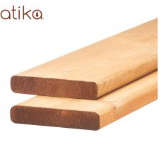 Treated Wood - Brown - 5/4'' x 6'' x 14'