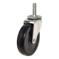 Multi-Purpose Furniture Caster - With Threaded Stem - 4" x 1/2"