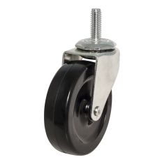 Multi-Purpose Furniture Caster - With Threaded Stem - 3" x 3/8"