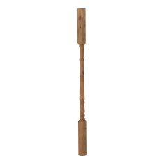 Brown Treated Wood Baluster - 1 1/2" x 1 1/2" x 36"