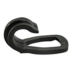 Crochet coulissant, noir, 5/16"