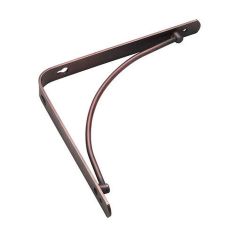 Decorative Shelf Bracket - Oil bronze - 20 mm x 8"