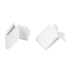 Pilaster Clips - White - 12/Pkg