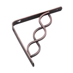 Decorative Shelf Bracket - Oil bronze - 20 mm x 8"