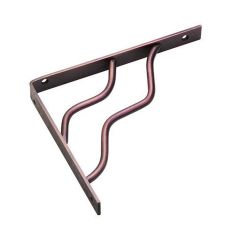 Decorative Shelf Bracket - Oil bronze - 20 mm x 8"