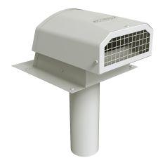 Clapet d'évacuation mural VMAX-AF, 3", blanc