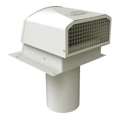 Clapet d'évacuation mural VMAX-AF, 6", blanc