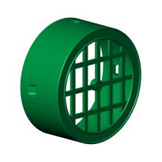 Plastic Grate - 6" - Green