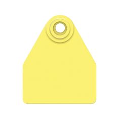 Etiquette vierge pour bovins